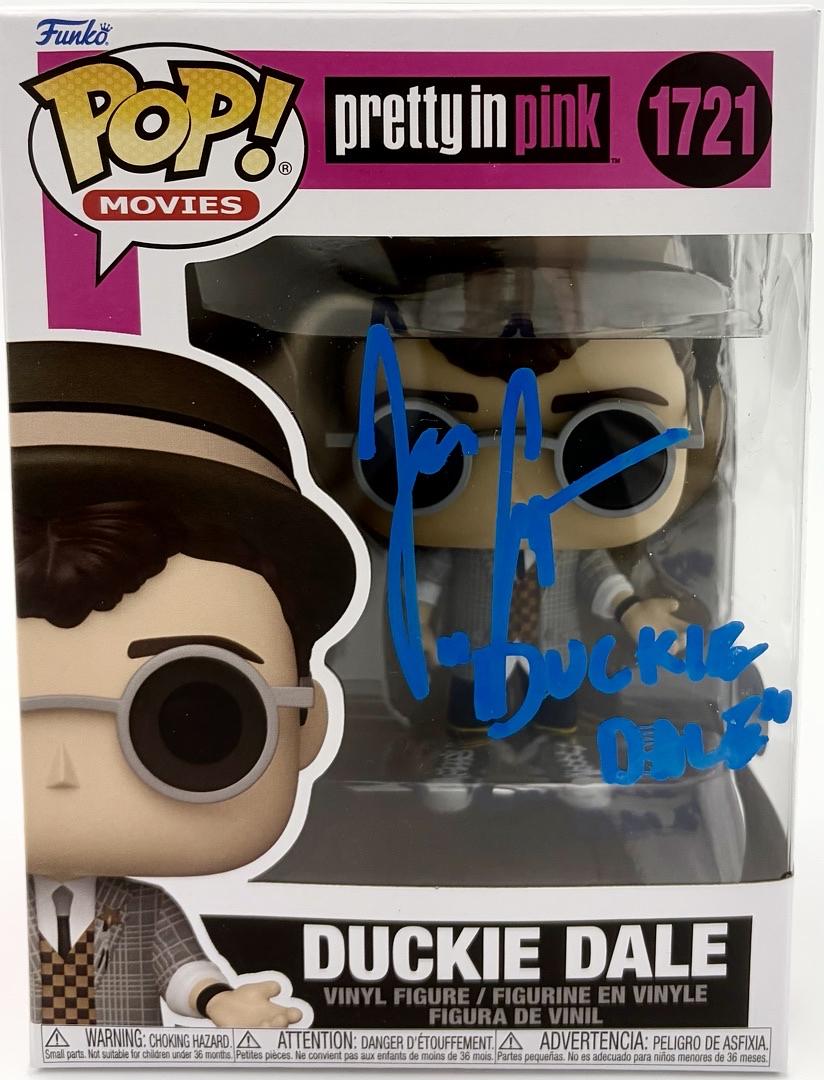 Jon Cryer signed "Duckie Dale" Funko #1721 w/character name (Pretty in Pink) - Beckett COA